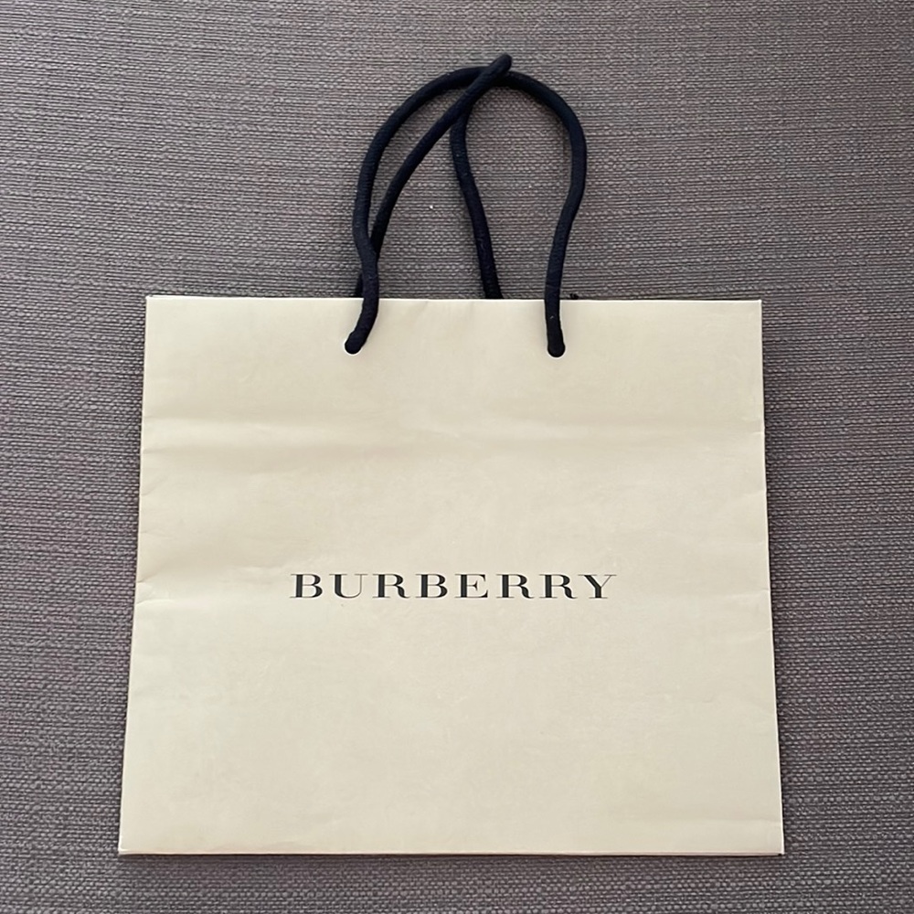Burberry Small Gift Bag 9 x 8 inches